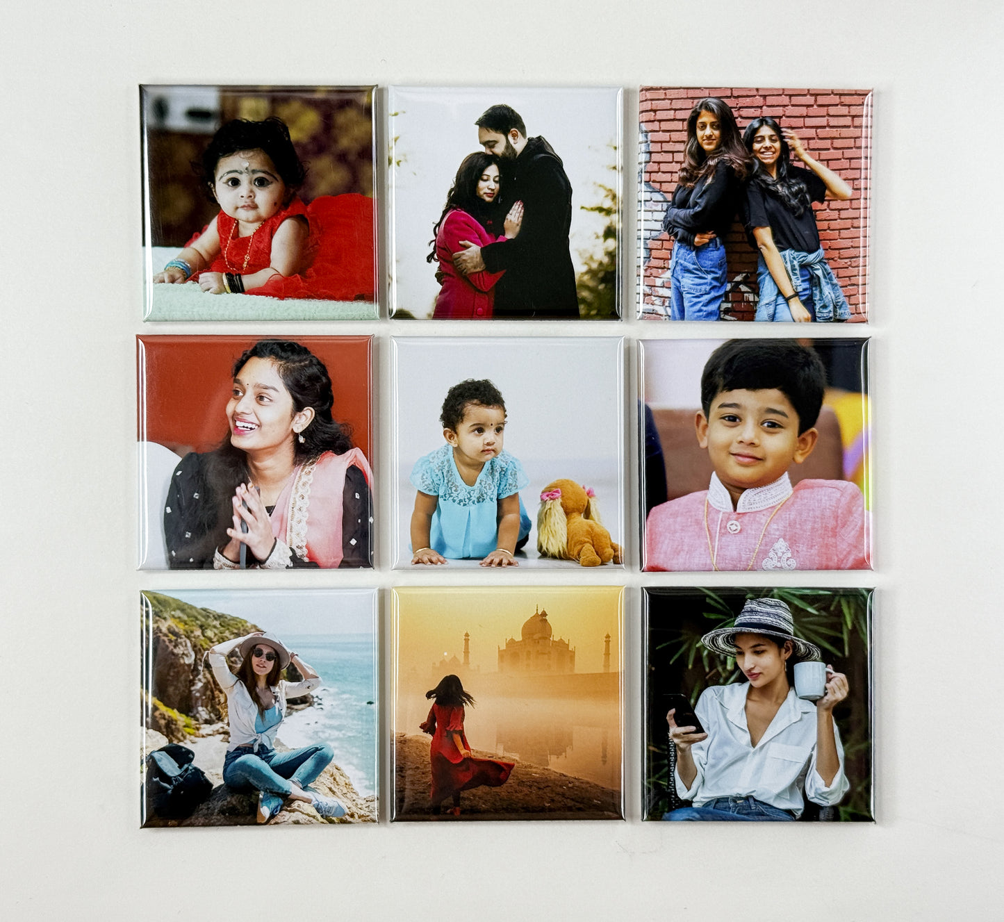 Custom Square Photo Magnets (2"*2")