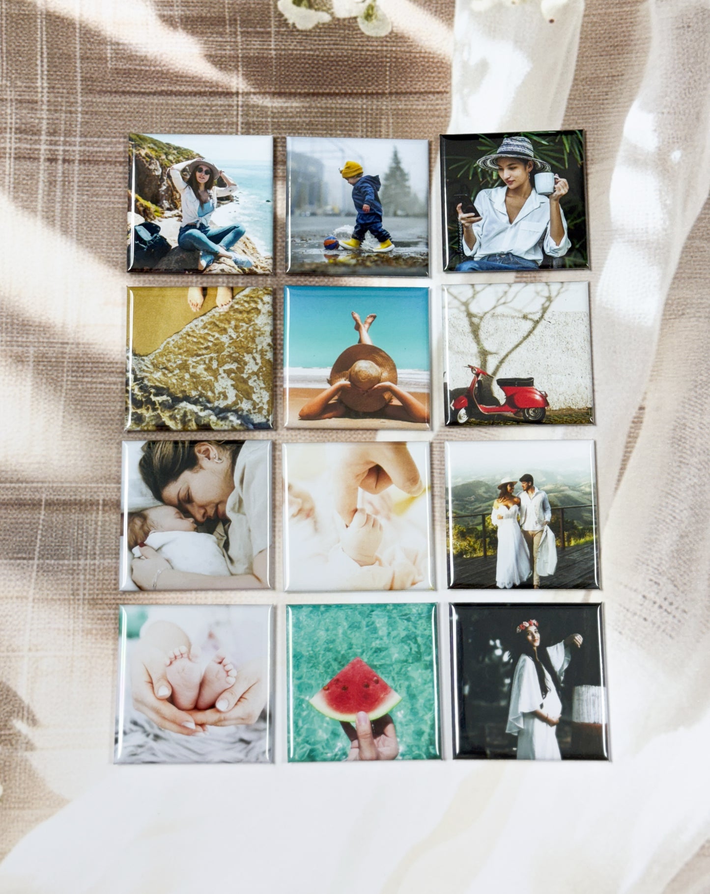 Custom Square Photo Magnets (2"*2")