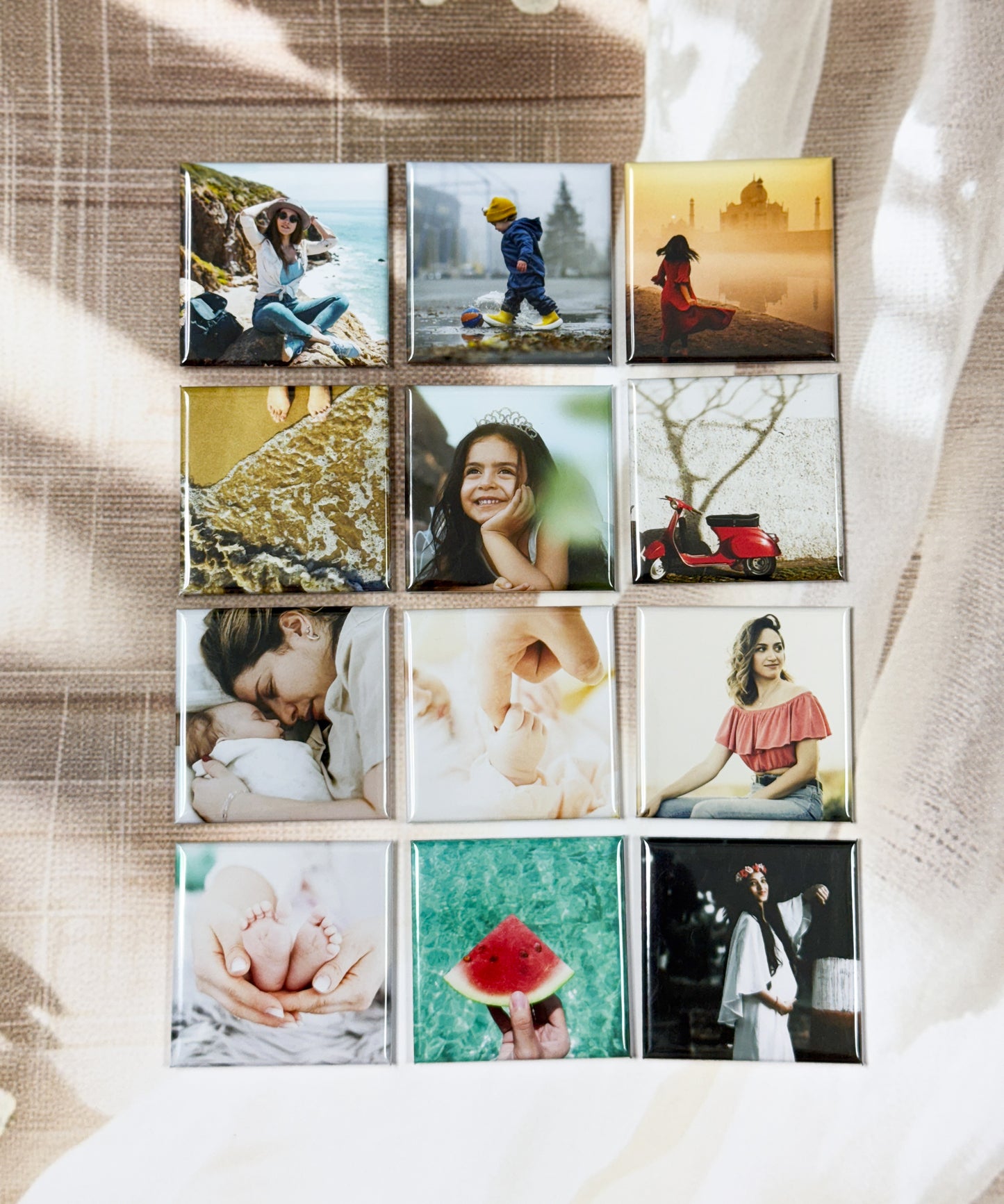 Custom Square Photo Magnets (2"*2")