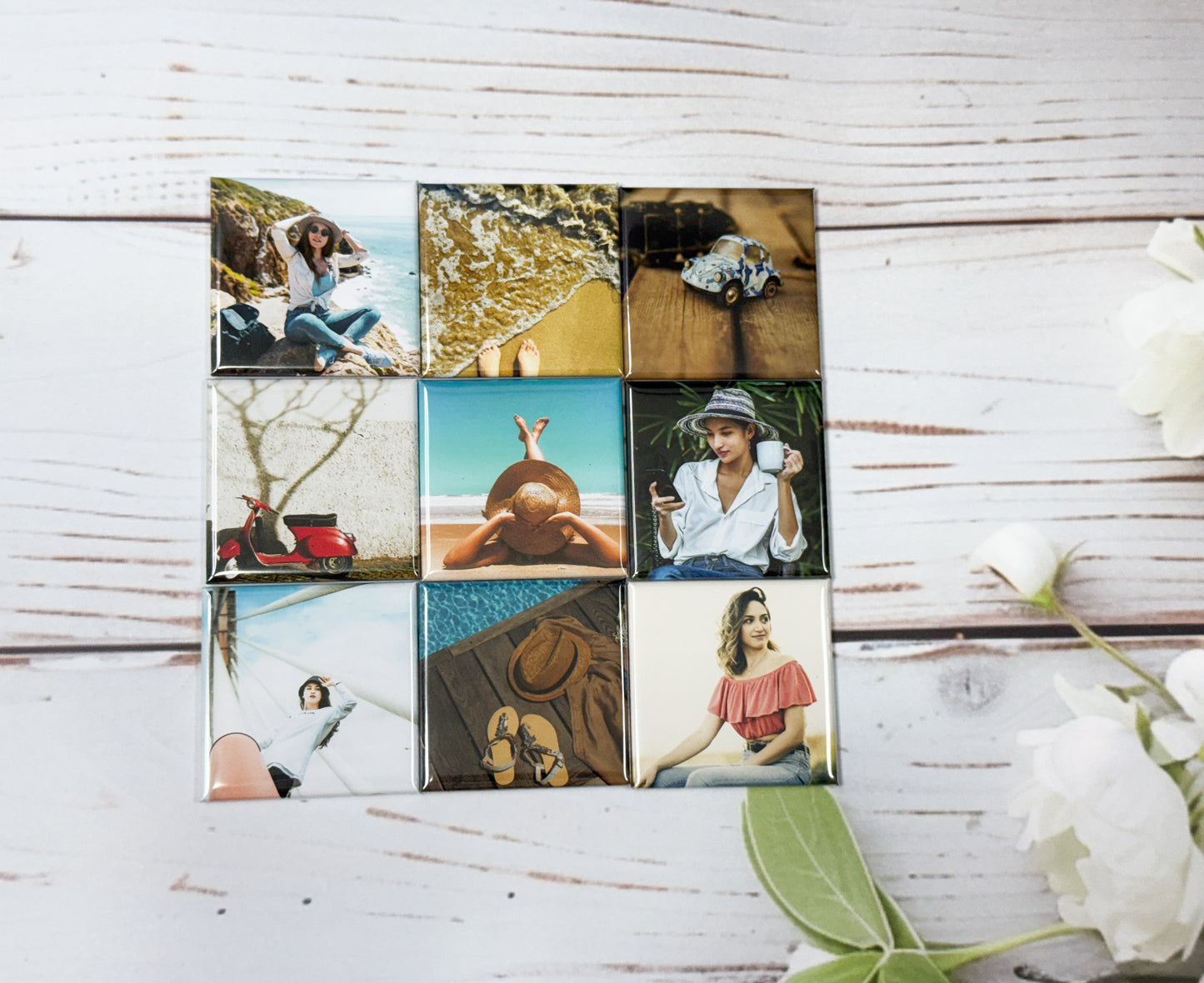 Custom Square Photo Magnets (2"*2")